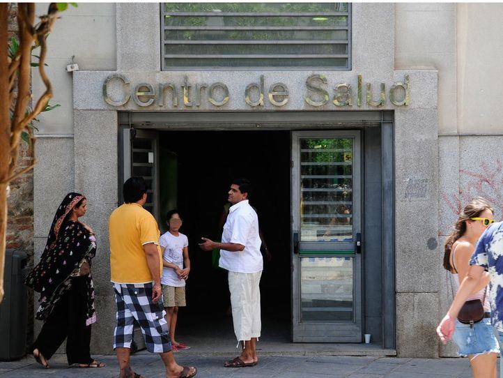 Un centro de Salud en Lavapiés.