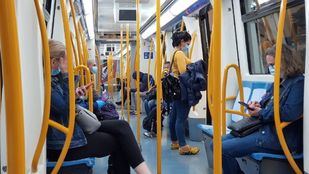 Metro estudia bloquear los tornos si hay exceso de aforo para las fases 2 y 3