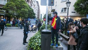 Nueva protesta contra Sánchez en Núñez de Balboa pese a más presencia policial