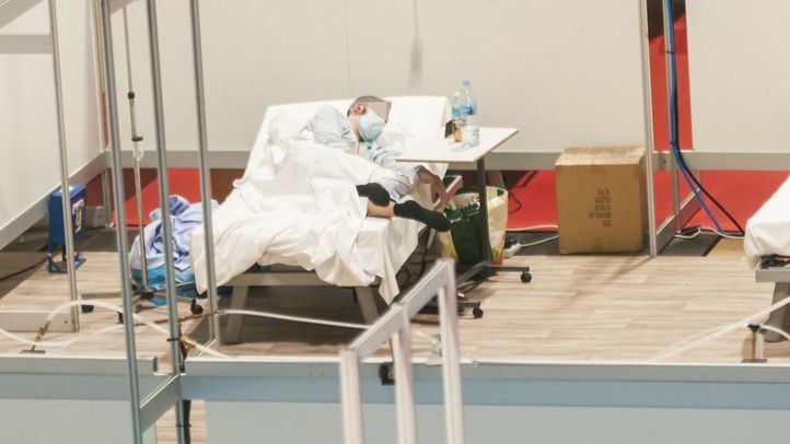 Paciente del ya clausurado Hospital de Ifema