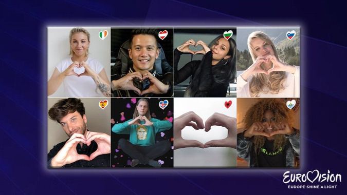 Blas Cantó participó en el especial 'Europe Shine a Light'