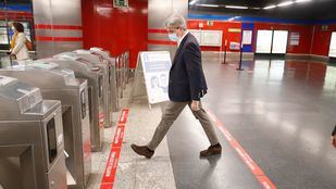 Metro instala una cámara térmica para medir la temperatura de los trabajadores