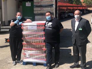 Mercadona dona a la ONG "Turismo solidario 2020" 5,3 toneladas de alimentos