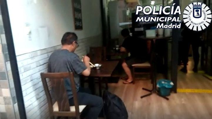 El restaurante contaba con deficiencias sanitarias y estaba dando de comer a clientes en su terraza en plena fase 0