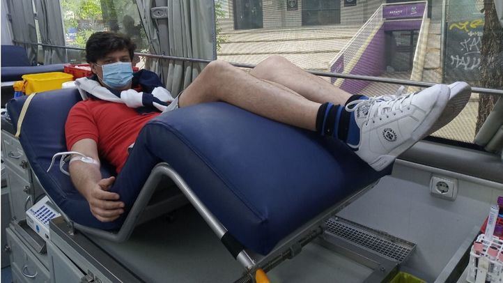 La Policía Municipal de Madrid se vuelca con una campaña de donación de sangre para los hospitales