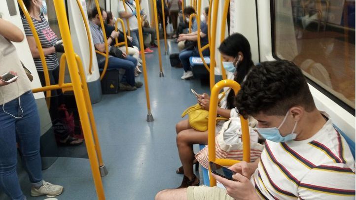 Metro de Madrid, en el primer día de fase 1