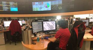 Muy grave un motorista al colisionar contra un coche en la M-507