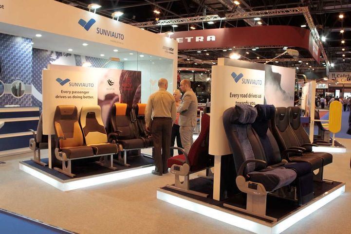 Feria Internacional del Autobús y del Autocar en Ifema.