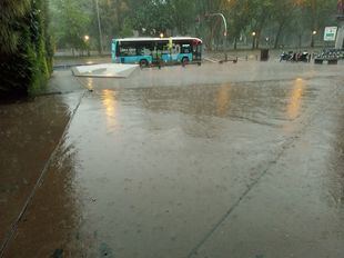 Cerca de 300 avisos en la Comunidad de Madrid por la tormenta caída en la tarde del domingo
