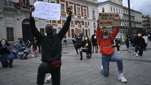 Madrid se suma al movimiento 'Black lives matter' con una protesta en Sol