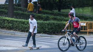 La capital registra casi el doble de accidentes de bici que en mayo de 2019