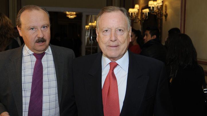 El exalcalde de Madrid, José María Álvarez del Manzano (a la derecha en la imagen).