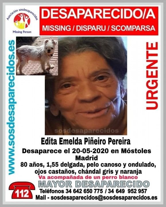 Buscan desde hace 26 días a una vecina de Móstoles