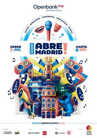 'Abre Madrid', el nuevo recinto al aire libre de Feria de Madrid con conciertos y ciclos de cine