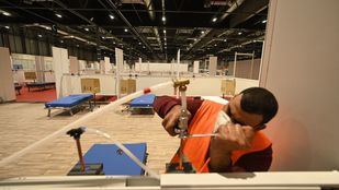 Comienza el desmontaje del hospital de Ifema