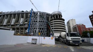 Así avanzan las obras del Santiago Bernabéu