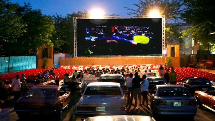 Cine de Verano en el Parque de la Bombilla.