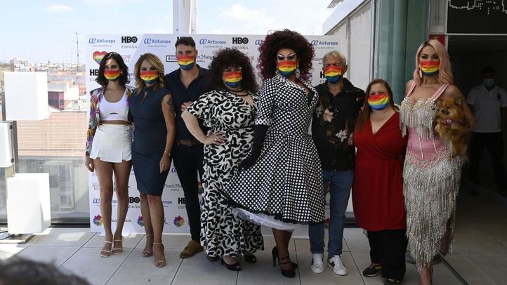 Presentación de la programación de las fiestas del Orgullo en Madrid.