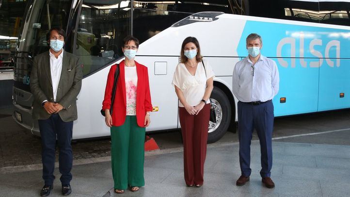 Alsa presenta al MITMA su Plan de Movilidad Segura para volver a viajar en autobús