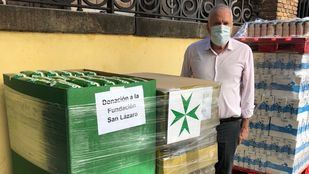 Mercadona dona a la Fundación San Lázaro 2,6 toneladas de alimentos de primera necesidad