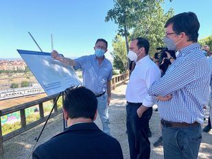 Los trabajos del parque Ronda del Sur-Santa Catalina concluirán en otoño