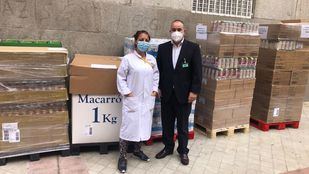 Mercadona dona a la Fundación Madrina 3,6 toneladas de pañales y alimentos de primera necesidad