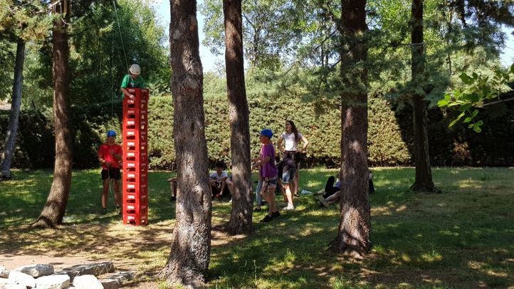 Campamento de verano.