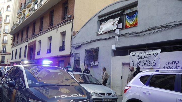 CSOA La Yaya en la calle Juan Álvarez de Mendizábal 74.