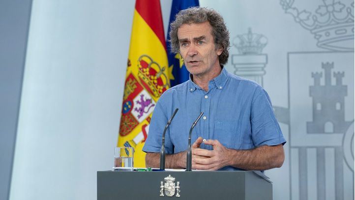 El director del Centro de Coordinación de Alertas y Emergencias Sanitarias, (CCAES), Fernando Simón, comparece en rueda de prensa para informar sobre novedades frente al coronavirus.