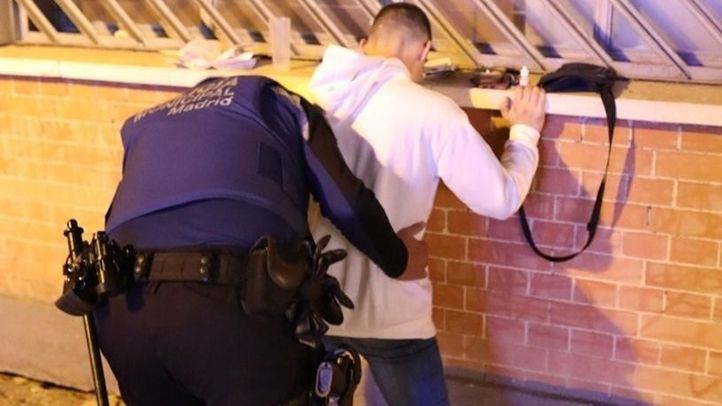 Imagen de archivo de una detención de la Policía Municipal