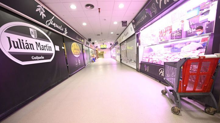 Imagen del interior del Mercado de Las Ventas.