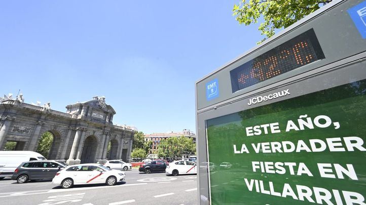 Madrid activa por segunda vez la alerta de 'Alto Riesgo' por temperaturas que superarán 40º el lunes.