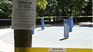 El Ayuntamiento vuelve a balizar zonas de El Retiro y ocho parques más por altas temperaturas