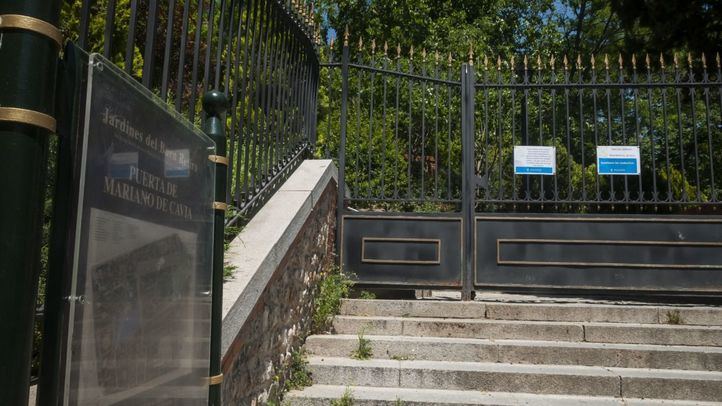 El Retiro y ocho parques más cierran esta tarde por viento