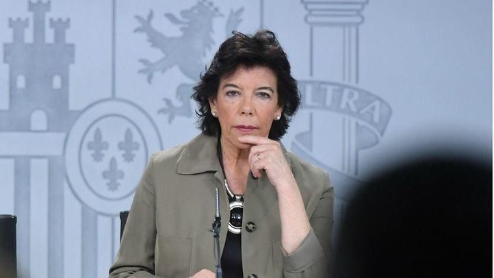 Isabel Celaá, ministra de Educación y Formación Profesional.