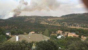 Estabilizado el incendio forestal de Robledo de Chavela