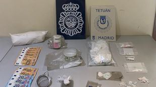 Desmantelado un narcopiso en Tetuán con dos detenidos