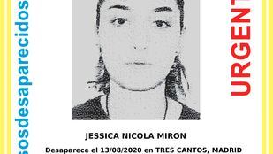 Localizada la joven de 15 años desaparecida en Tres Cantos el pasado jueves