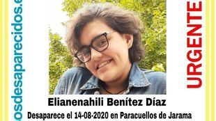 Desaparecida una menor de 13 años desde el viernes en Paracuellos del Jarama