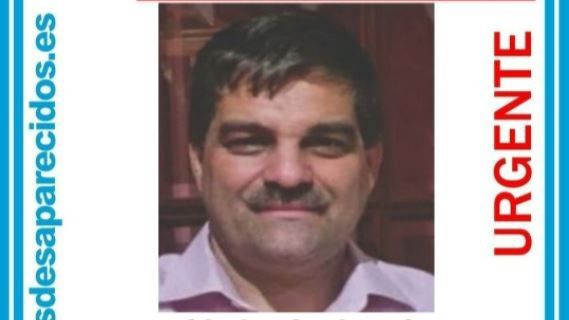 Hombre desaparecido en Coslada.
