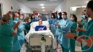 Sale de la UCI el paciente que más tiempo ha estado por Covid-19