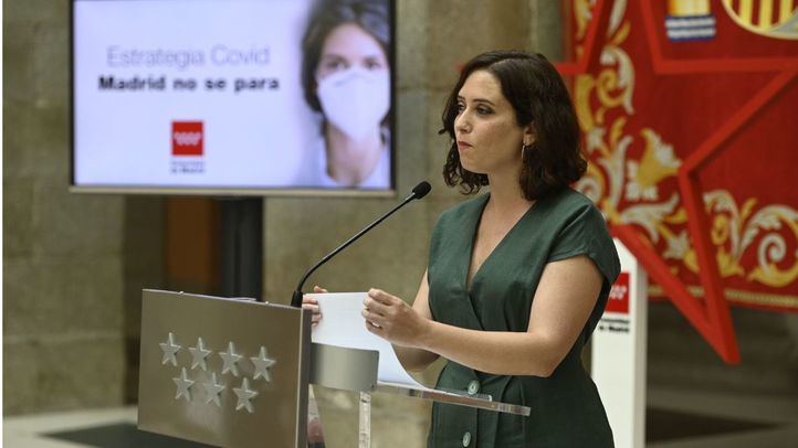 Isabel Díaz Ayuso, presidenta de la Comunidad de Madrid