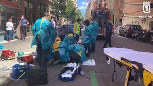 Detenido el conductor que se dio a la fuga tras atropellar a una mujer en Chamberí