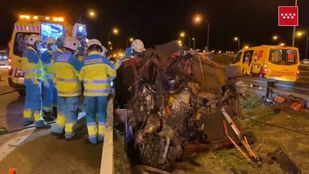 Accidente de tráfico en Fuenlabrada: cinco heridos, tres de ellos graves