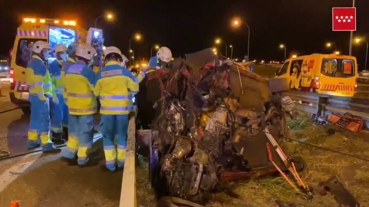 Accidente de tráfico en Fuenlabrada