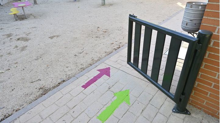 Señalización en un colegio infantil