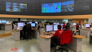 Un fuerte olor derivado de un incendio en Guadalajara hace saltar las alarmas en Madrid