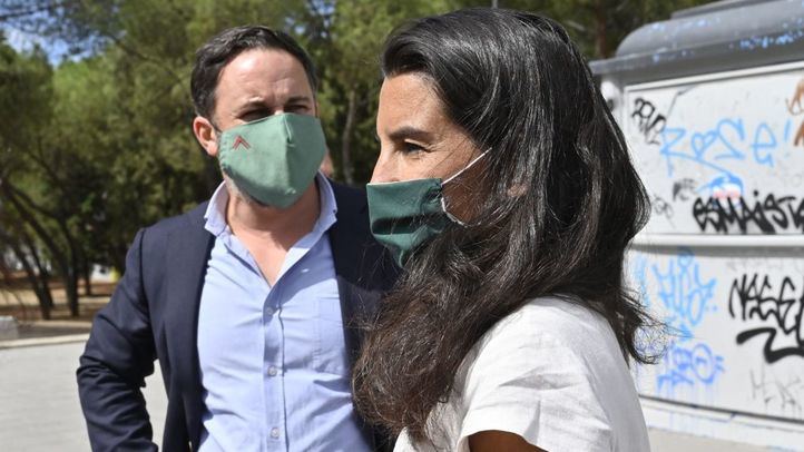 Rocío Monasterio y Santiago Abascal