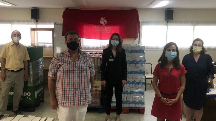 Donación a Cáritas Loranca