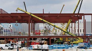 Avanzan a buen ritmo las obras del hospital de emergencias "Isabel Zendal"